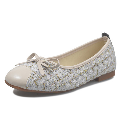 Shallow Mouth Low Heel Single Shoes Flat Shoes Peas Shoes