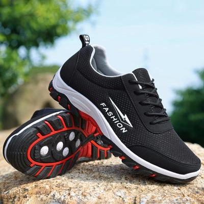 Sports Shoes Spring New Outdoor Hiking Shoes Net Shoes Fashion Breathable Running Shoes