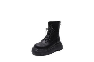 Mid-tube Boots 2021 New Heightened Stretch Boots British Style