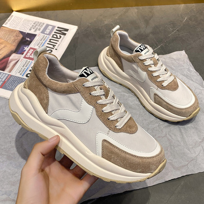 Breathable Thin Bag With Hong Kong Style Sneakers Showing White Feet