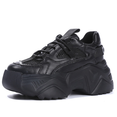 Thick-soled, Versatile, Small Mesh, Breathable Sports Shoes