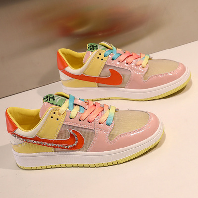 Explosive Style All-match Fashion Student Casual Diamond High-top Trendy Sneakers