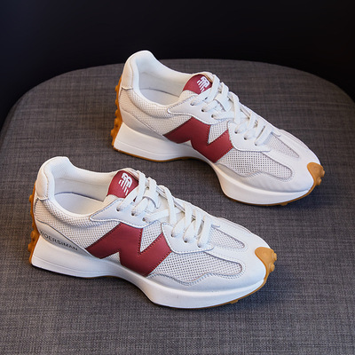 All-match Net Celebrity Platform Casual Sports Net Shoes