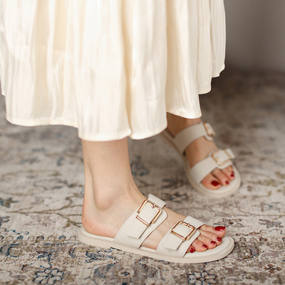 Simple Half-length Slippers Outdoor Student Roman Beach Shoes