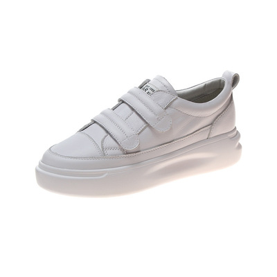 New Student All-match Thick Sole Shoes Korean Version Of The First Layer Cowhide Women's Shoes