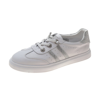 New Round-toe Flat-bottom Student Flat-bottom Casual Women's Shoes