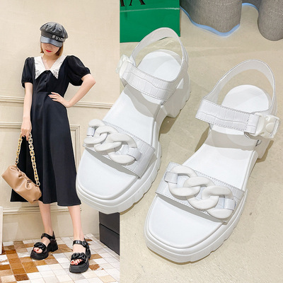 European Platform Platform Sports And Leisure Sandals Platform Women's Shoes
